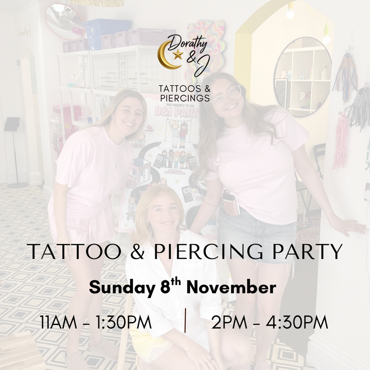 8TH NOV - Tattoo & Piercing Party