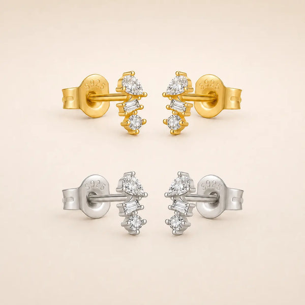 Crystal Cluster Studs