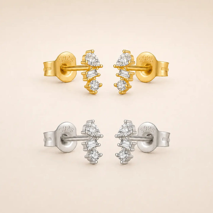 Crystal Cluster Studs