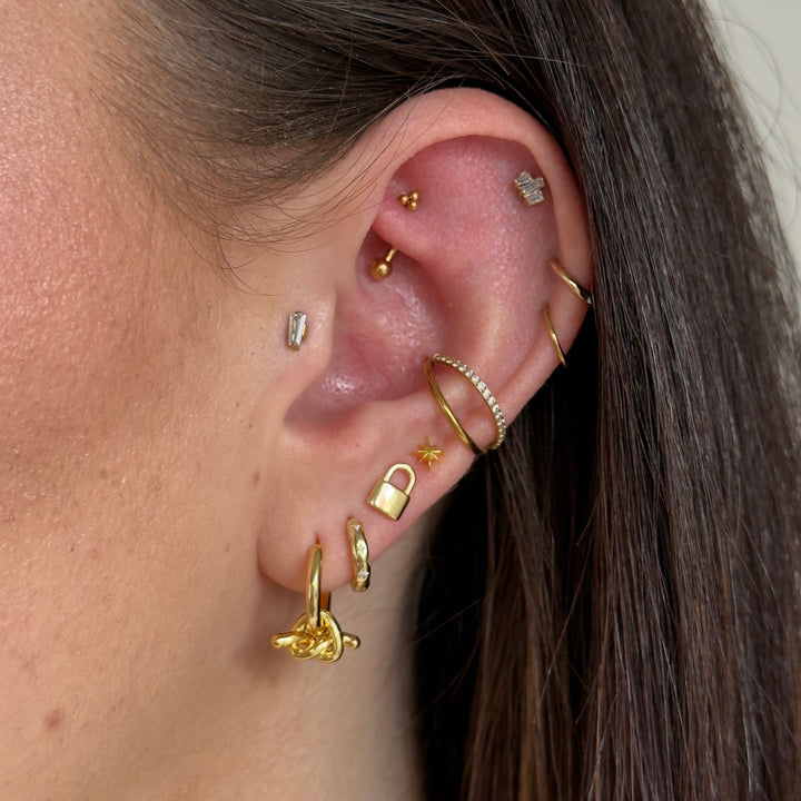 Dainty Diamond Single Stud