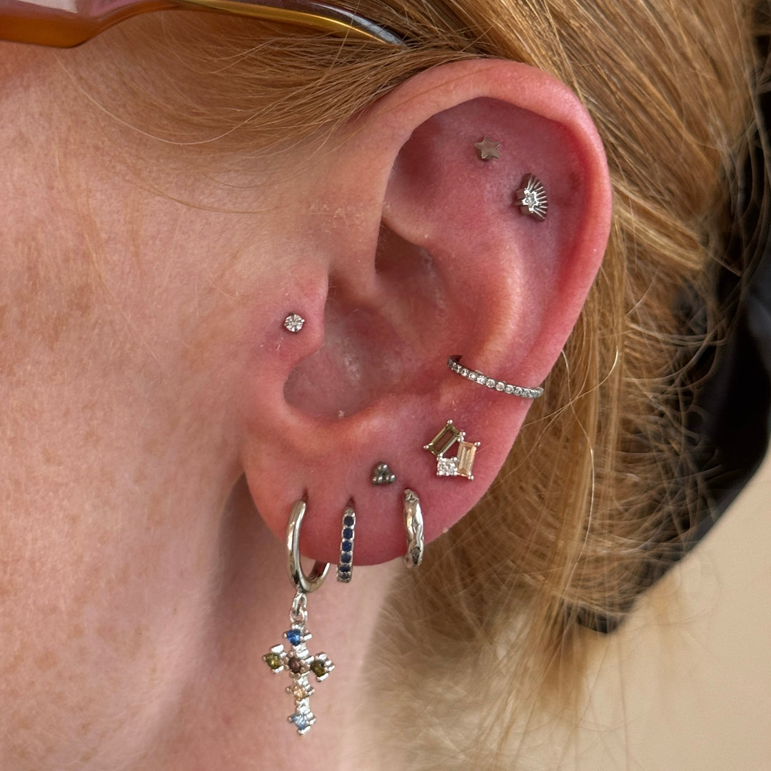 Colourful Cross Ear Stack Bundle