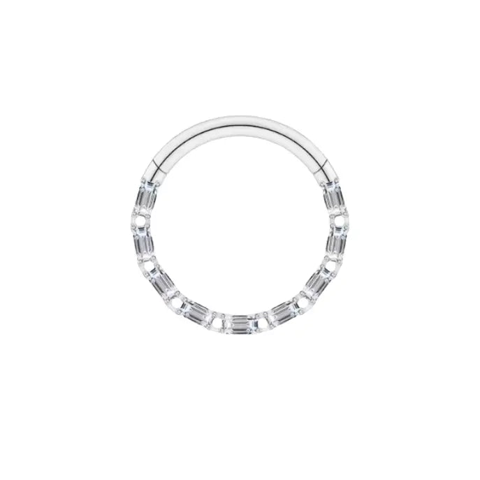 Crystal Link Daith Hoop