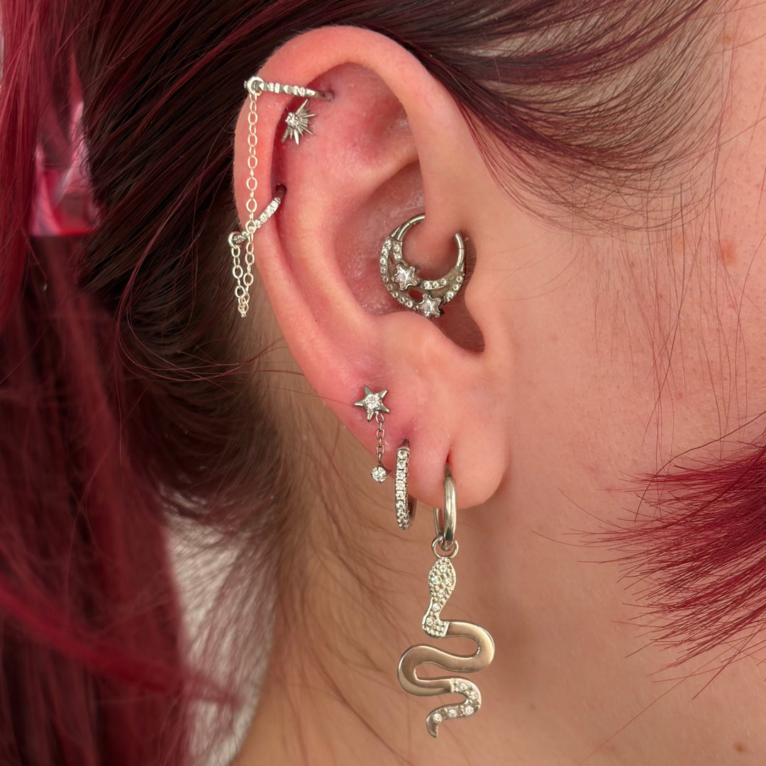 Dainty Star Single Stud