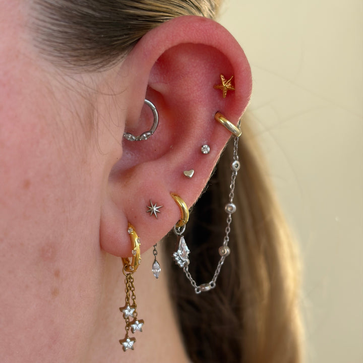 Starfish Single Stud