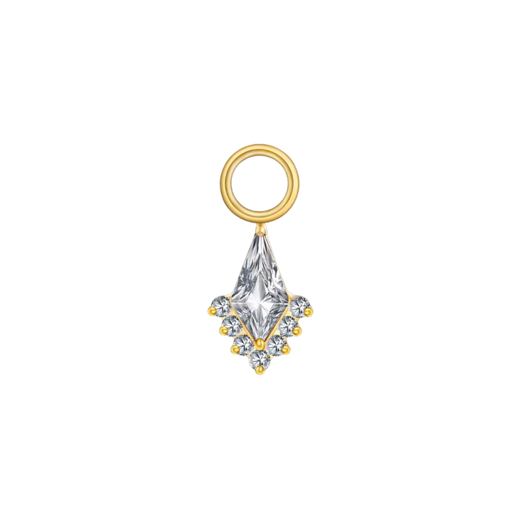 Jacquard Diamond Earring Charm