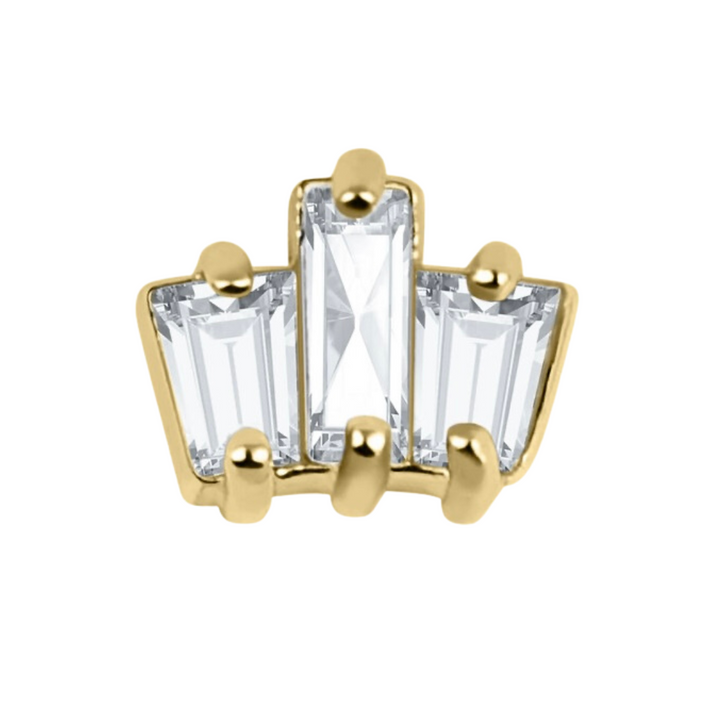 Dainty Fan Single Stud