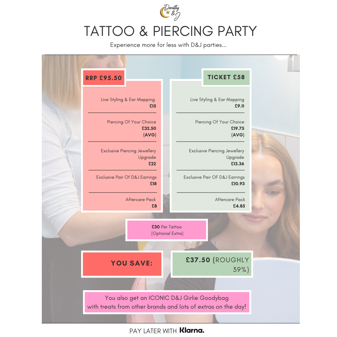 26TH July - Tattoo & Piercing Party
