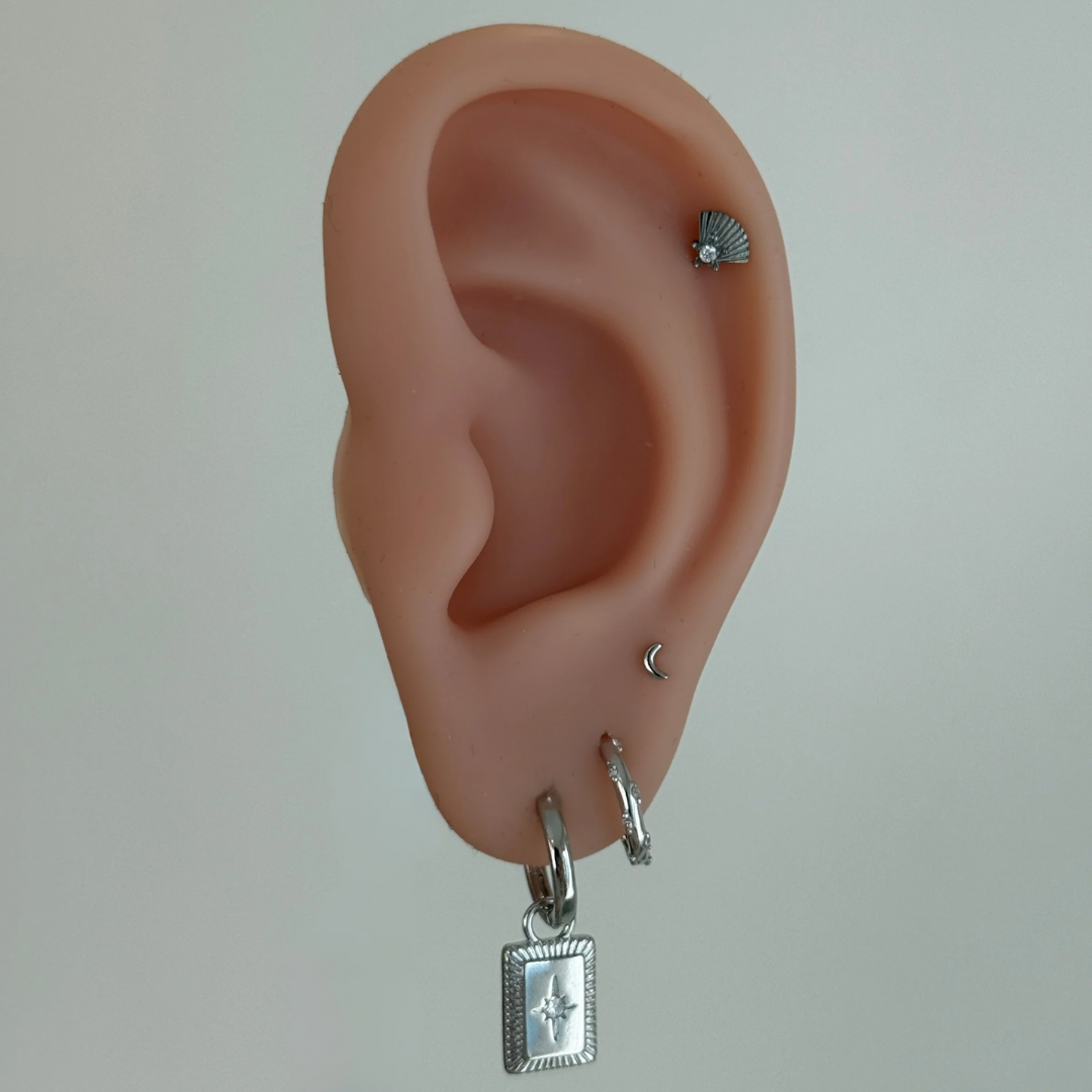 Star Plate Ear Stack Bundle
