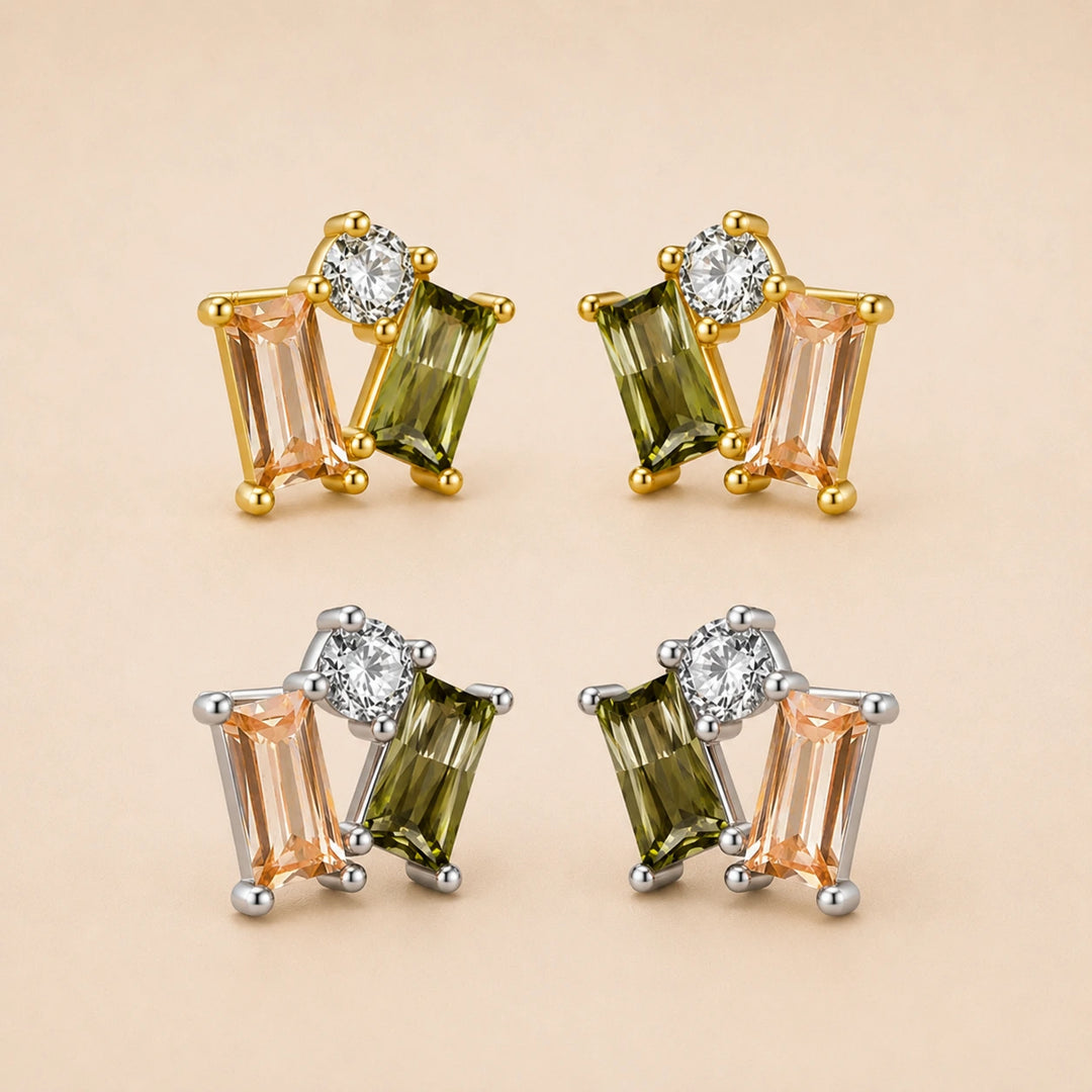 Tonal Gem Studs