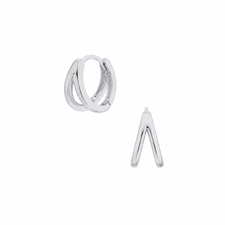 Plain Split Mini Hoops