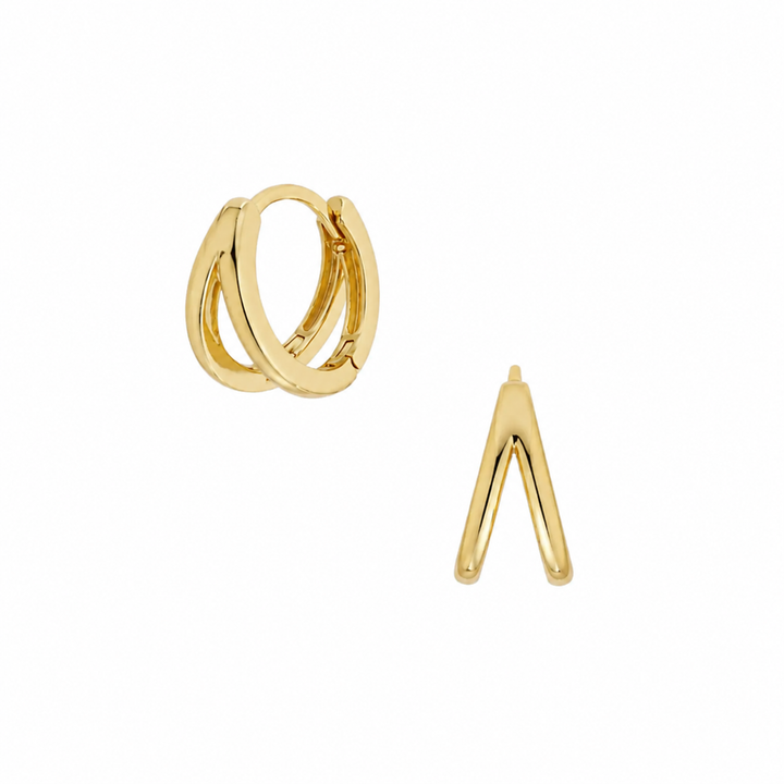 Plain Split Mini Hoops