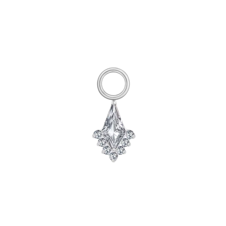 Jacquard Diamond Earring Charm