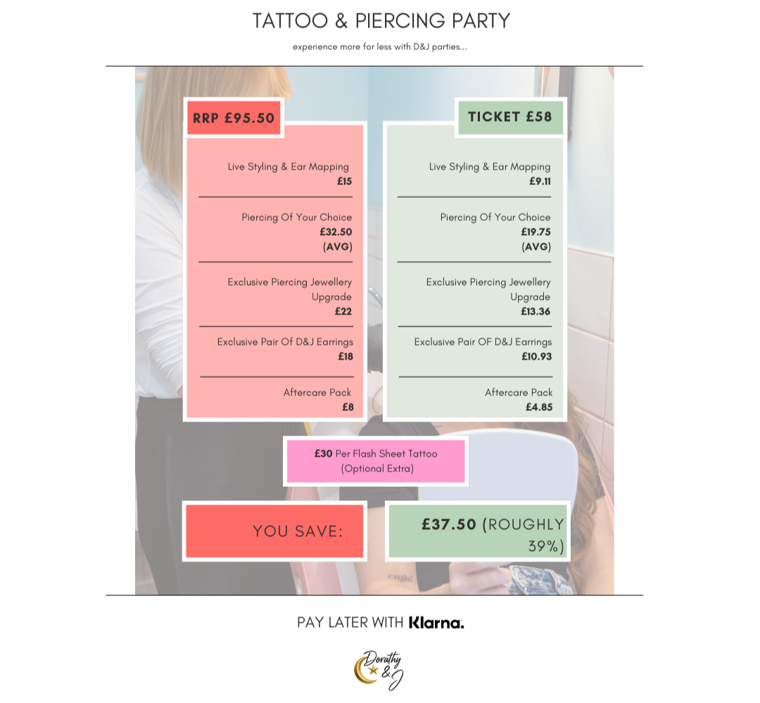 28TH June - Tattoo & Piercing Party