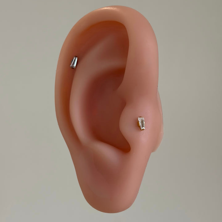 Dainty Diamond Single Stud