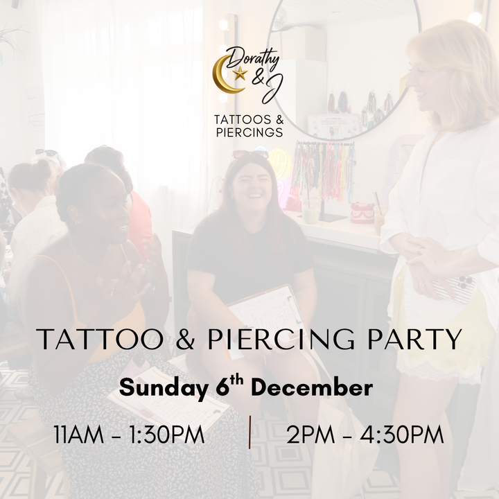6TH DEC - Tattoo & Piercing Party