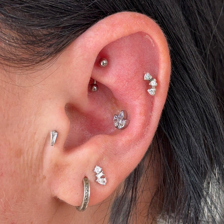 Lotus Cluster Single Stud