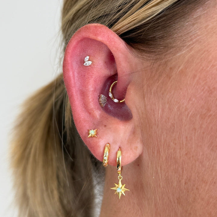 Opal Star Studs
