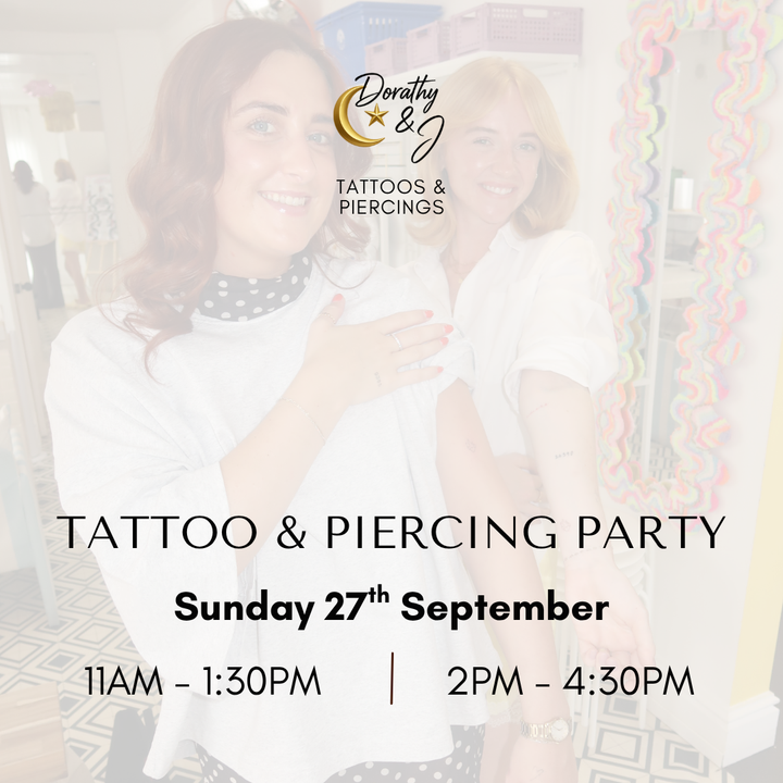 27TH September - Tattoo & Piercing Party