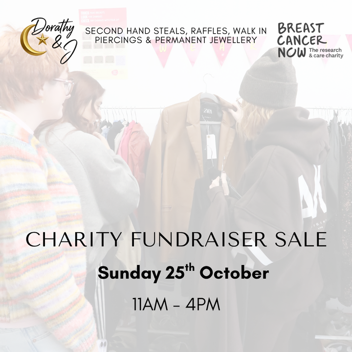 25th OCT - Breast Cancer Now Charity Sale Event