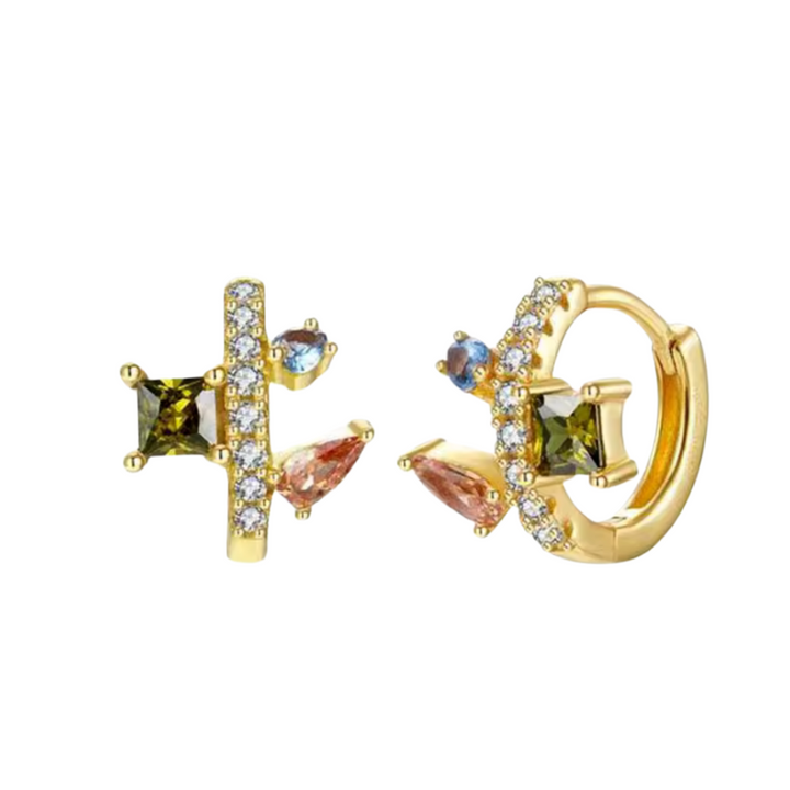 Tonal Gem Mini Hoops