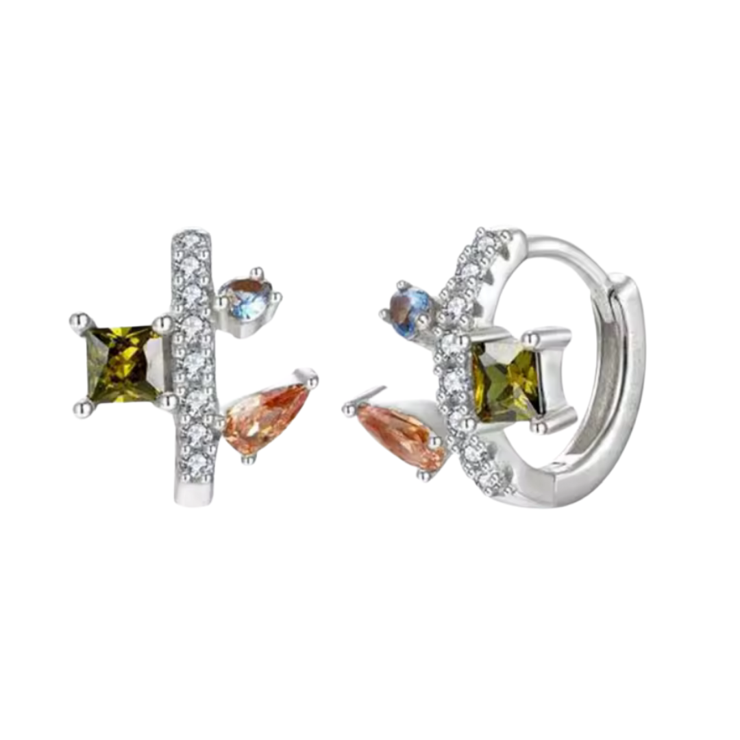 Tonal Gem Mini Hoops