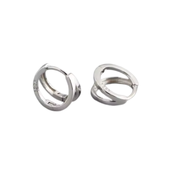 Plain Split Mini Hoops