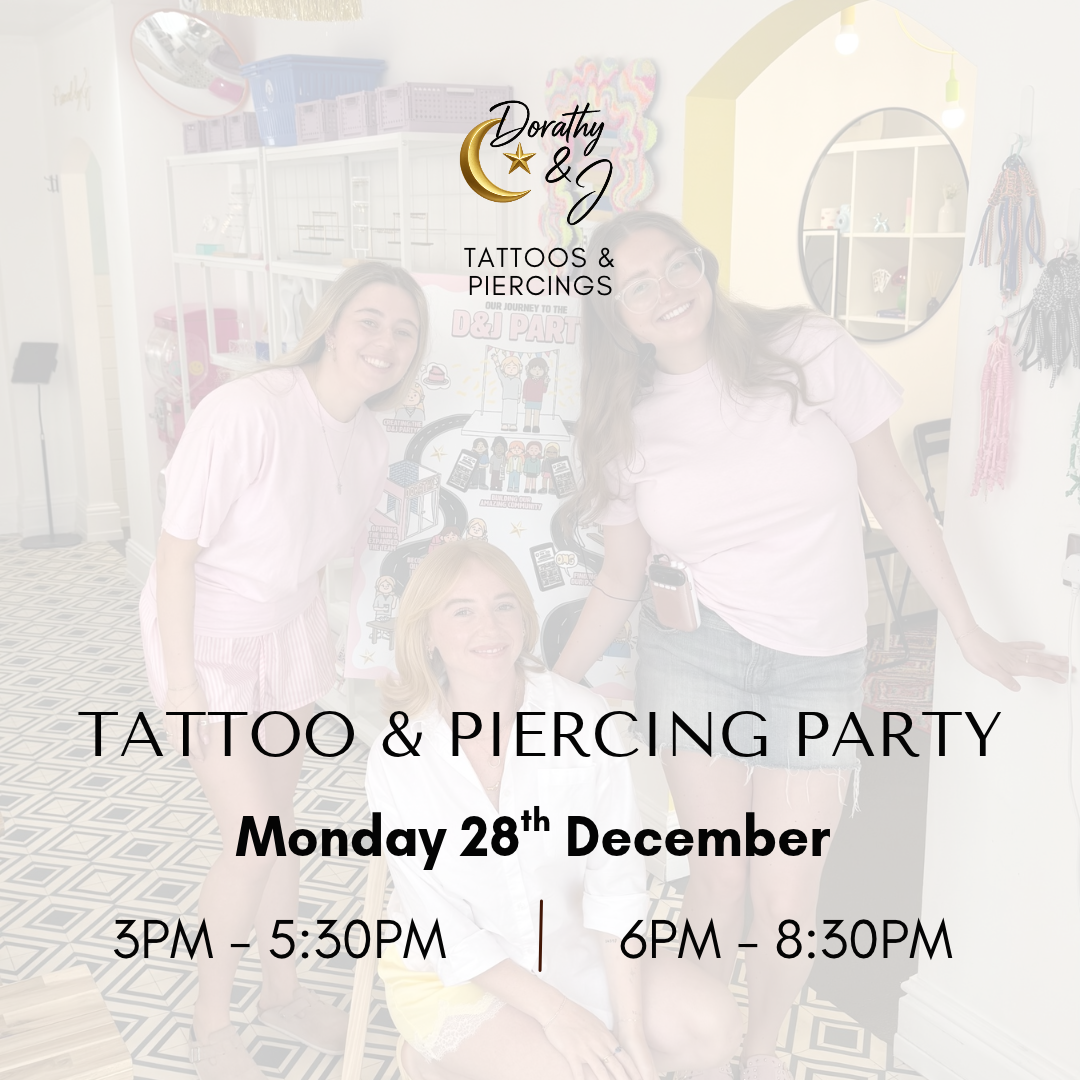 28TH DEC - Tattoo &amp; Piercing Party