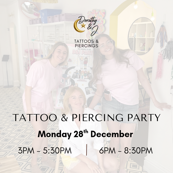 28TH DEC - Tattoo &amp; Piercing Party