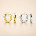 Plain Twist Mini Hoops
